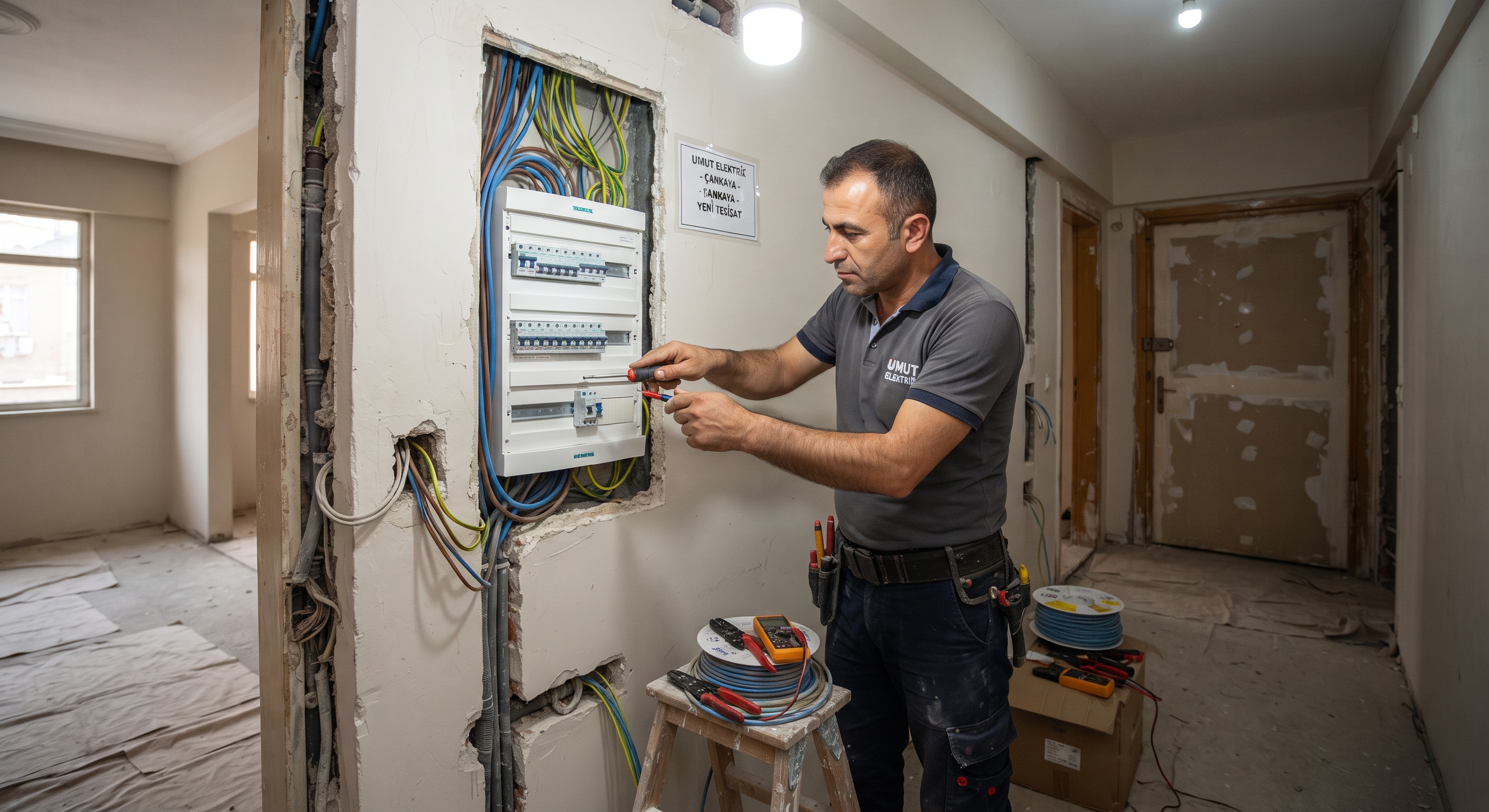 Komple Daire Elektrik Tesisatı Yenileme